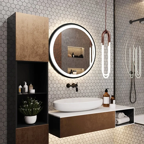 Зеркало Silver mirrors Манхэттен-лофт D770 - 2 подогрев, сенсорный выключатель, рама пластик LED-000 LED-00002563 Зеркало Silver mirrors Манхэттен-лофт D770 - 2 подогрев, сенсорный выключатель, рама пластик LED-000 LED-00002563