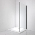 Боковая стенка BelBagno LUCE-90-FIX-C-NERO цвет профиля черный стекло прозрачное Боковая стенка BelBagno LUCE-90-FIX-C-NERO цвет профиля черный стекло прозрачное