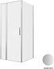 Картинка анонса товара «душевой уголок allen brau priority 90x90 3.31026.ba + 3.31044.ba серебро браш»