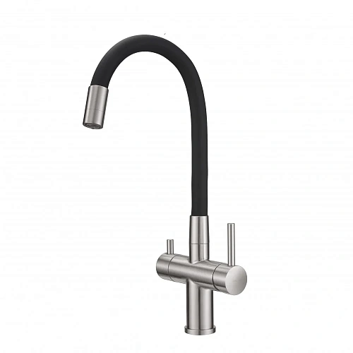 Смеситель для кухни Milacio Ultra 560 (MCU.560.SSB) под фильтр, нержавеющая сталь Смеситель для кухни Milacio Ultra 560 (MCU.560.SSB) под фильтр, нержавеющая сталь