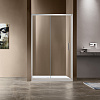 Картинка анонса товара «душевая дверь vincea garda vds-1g120clbn 1200, брашированный никель, стекло прозрачное»