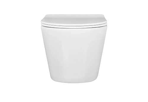 Унитаз подвесной Aquatek ВЕГА AQ1904-00 490x370x340 безободковый, тонкое сиденье Soft Close Унитаз подвесной Aquatek ВЕГА AQ1904-00 490x370x340 безободковый, тонкое сиденье Soft Close