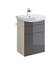 Тумба под раковину Cersanit SMART 50 ясень, серый (B-SU-SMA-CA50/Gr)