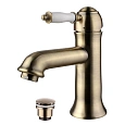 Смеситель для раковины Lemark Villa LM4806B монолитный, бронза Смеситель для раковины Lemark Villa LM4806B монолитный, бронза