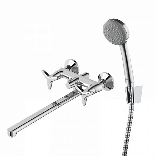 Смеситель для ванны Iddis Copter COPSBL2i10 с длинным изливом Смеситель для ванны Iddis Copter COPSBL2i10 с длинным изливом