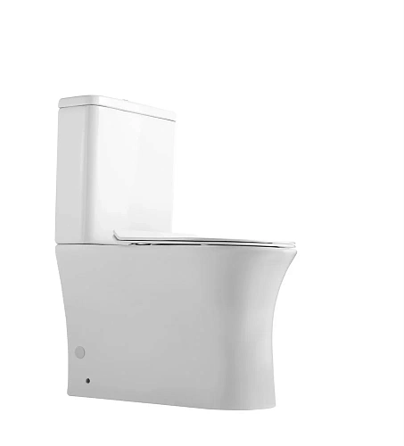 Унитаз напольный Agger AT01000 безободковый, сиденье с микролифтом Унитаз напольный Agger AT01000 безободковый, сиденье с микролифтом