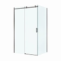 Душевой уголок BelBagno SOFT_CLOSE-2-AH-1-120/90-C-GM 120x90 см, профиль оружейная сталь, стекло прозрачное Душевой уголок BelBagno SOFT_CLOSE-2-AH-1-120/90-C-GM 120x90 см, профиль оружейная сталь, стекло прозрачное