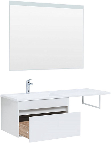 Тумба под раковину Aquanet Токио 68 белый (подвесная, 1 ящик) 00236917 Тумба под раковину Aquanet Токио 68 белый (подвесная, 1 ящик) 00236917