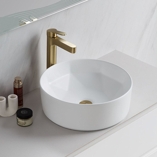 Раковина BelBagno BB1342H300 405x405 белый Раковина BelBagno BB1342H300 405x405 белый