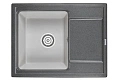 Кухонная мойка Granula HI-65, ГРАФИТ/БАЗАЛЬТ,ГИБРИД кварц 650х500 HI-65, Графит/Базальт Кухонная мойка Granula HI-65, ГРАФИТ/БАЗАЛЬТ,ГИБРИД кварц 650х500 HI-65, Графит/Базальт