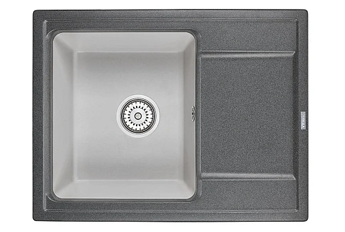Кухонная мойка Granula HI-65, ГРАФИТ/БАЗАЛЬТ,ГИБРИД кварц 650х500 HI-65, Графит/Базальт Кухонная мойка Granula HI-65, ГРАФИТ/БАЗАЛЬТ,ГИБРИД кварц 650х500 HI-65, Графит/Базальт