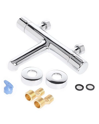 Смеситель для ванны Agger Thermo A2460000 термостатический Смеситель для ванны Agger Thermo A2460000 термостатический