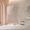 Душевой уголок Vincea Slim VSS-4SL900CLBN, 900x900, брашированный никель, стекло прозрачное Душевой уголок Vincea Slim VSS-4SL900CLBN, 900x900, брашированный никель, стекло прозрачное