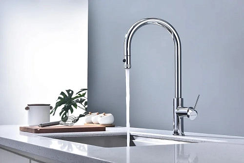 Смеситель для кухни Paulmark Galant хром Ga213077-CR Смеситель для кухни Paulmark Galant хром Ga213077-CR