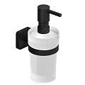 Дозатор жидкого мыла Kludi VELA S 2597639 черный матовый Дозатор жидкого мыла Kludi VELA S 2597639 черный матовый