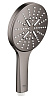 Картинка анонса товара «душевая лейка grohe rainshower smartactive 130, 3 вида струй, темный графит глянец, (26574a00)»
