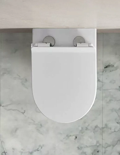 Унитаз приставной Ceruttispa BERNINA F CT7842 безободковый, сиденье микролифт Унитаз приставной Ceruttispa BERNINA F CT7842 безободковый, сиденье микролифт