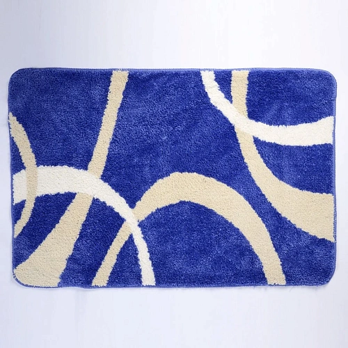 Коврик WasserKRAFT Rhein BM-6205 синий Коврик WasserKRAFT Rhein BM-6205 синий