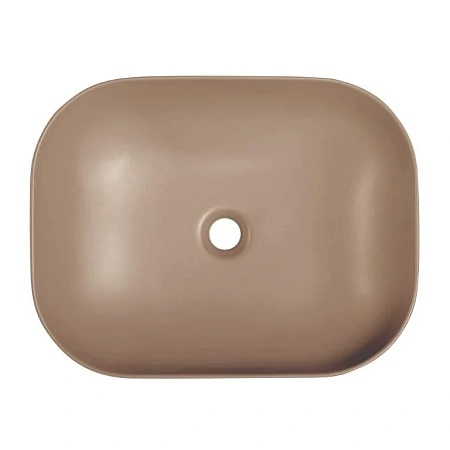 Раковина BelBagno BB1302-H316 500x400x140 бежевая матовая Раковина BelBagno BB1302-H316 500x400x140 бежевая матовая