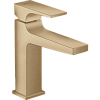 Картинка анонса товара «смеситель для раковины hansgrohe metropol 32507140, шлифованная бронза»