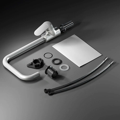 Смеситель для кухни AM.PM Like F8006011 сатин Смеситель для кухни AM.PM Like F8006011 сатин