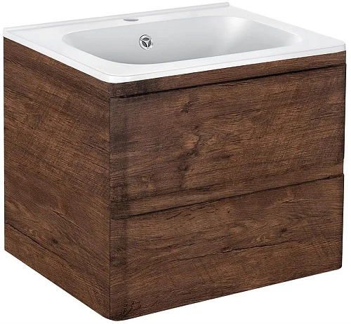 Тумба под раковину Vincea Vico 60 R.Wood VMC-2V600RW Тумба под раковину Vincea Vico 60 R.Wood VMC-2V600RW