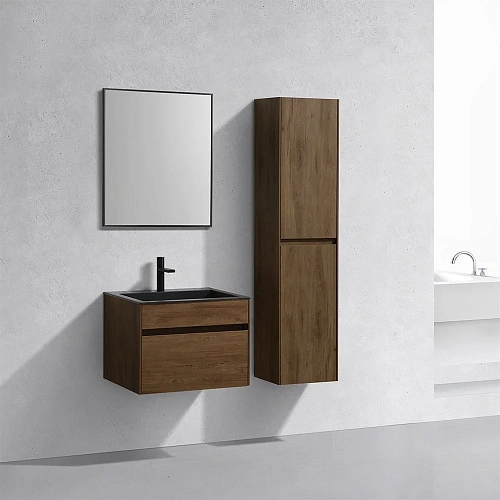 Тумба под раковину Vincea Chiara 600 подвесная, 1 выкатной ящик soft-close, T.Oak VMC-2C600TO Тумба под раковину Vincea Chiara 600 подвесная, 1 выкатной ящик soft-close, T.Oak VMC-2C600TO