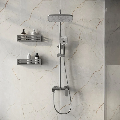 Душевая система GROSSMAN Advans 500.K35.09.100 хром глянцевый Душевая система GROSSMAN Advans 500.K35.09.100 хром глянцевый