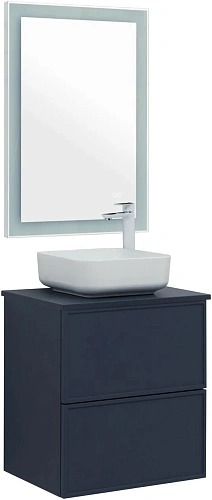 Тумба под раковину Aquanet Арт 60 маренго 00313264 напольная/подвесная Тумба под раковину Aquanet Арт 60 маренго 00313264 напольная/подвесная