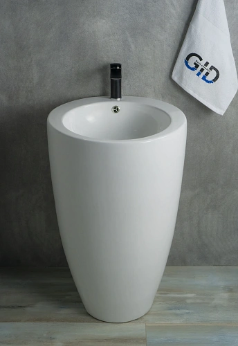 Раковина Gid Nb133 81106 напольная белая 49x49x82 Раковина Gid Nb133 81106 напольная белая 49x49x82