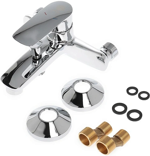 Смеситель для ванны STWORKI Ставангер SV-02cr 550864 Смеситель для ванны STWORKI Ставангер SV-02cr 550864