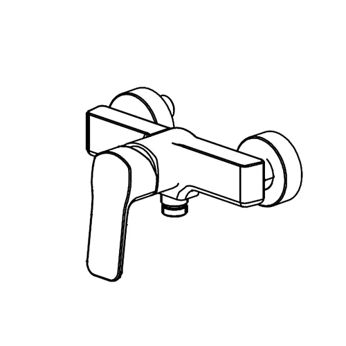 Смеситель для душа Paini Viva Style P4YO511 без аксессуара, черный Смеситель для душа Paini Viva Style P4YO511 без аксессуара, черный