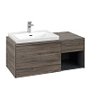 Картинка анонса товара «тумба под раковину villeroy &amp; boch subway 3.0 stone oak / stone oak c57200rk»