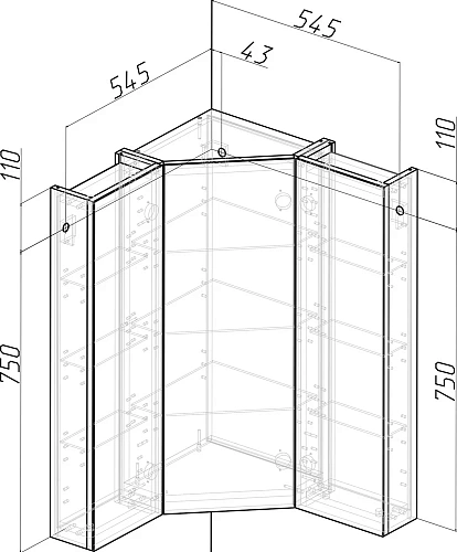 Зеркальный шкаф STWORKI Лунд 60 белый, навесной, белый, российский 415133 Зеркальный шкаф STWORKI Лунд 60 белый, навесной, белый, российский 415133