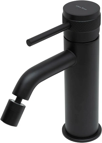 Смеситель для биде Allen Brau Priority 5.31A04-31 (с донным клапаном) черный матовый Смеситель для биде Allen Brau Priority 5.31A04-31 (с донным клапаном) черный матовый