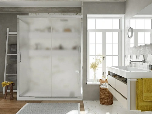 Душевой уголок STWORKI Эстерсунд 120x90 см профиль хром глянец, стекло матовое 468019 Душевой уголок STWORKI Эстерсунд 120x90 см профиль хром глянец, стекло матовое 468019