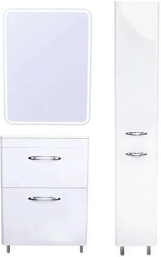 Шкаф-пенал Style Line Каре 30 L с корзиной Люкс белая PLUS СС-00002325 Шкаф-пенал Style Line Каре 30 L с корзиной Люкс белая PLUS СС-00002325