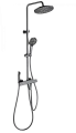 Душевая система Wonzon & Woghand с термостатом, темный графит (WW-B3094-BGG) Душевая система Wonzon & Woghand с термостатом, темный графит (WW-B3094-BGG)