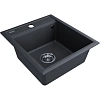 Кухонная мойка Paulmark STEPIA 45 PM114651-AN, антрацит, 460х510 Кухонная мойка Paulmark STEPIA 45 PM114651-AN, антрацит, 460х510