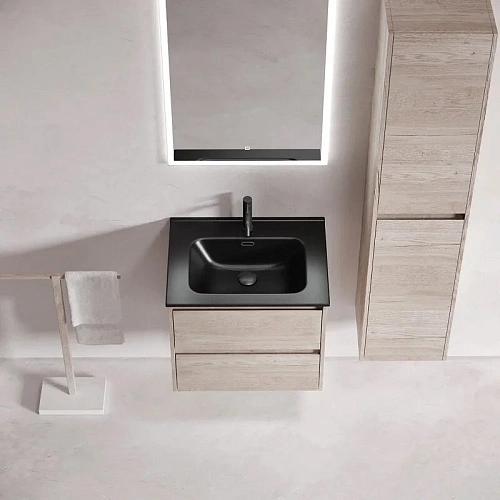 Тумба под раковину Sancos Libra LB60EG 590х450х500 дуб галифакс натуральный, подвесная Тумба под раковину Sancos Libra LB60EG 590х450х500 дуб галифакс натуральный, подвесная