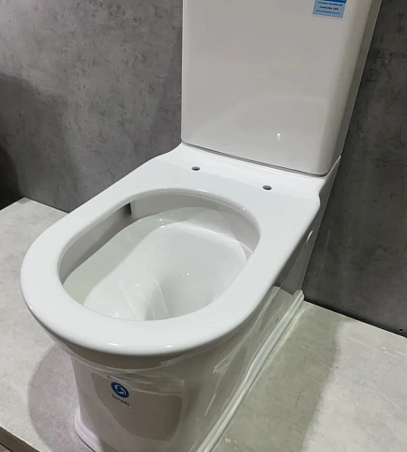 Унитаз напольный Ceramalux TORNADO TR999 с бачком и крышкой микролифт, белый Унитаз напольный Ceramalux TORNADO TR999 с бачком и крышкой микролифт, белый