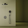 Душевая система Sancos Space SC3006GMG встраиваемый с термостатом, вороненая сталь Душевая система Sancos Space SC3006GMG встраиваемый с термостатом, вороненая сталь