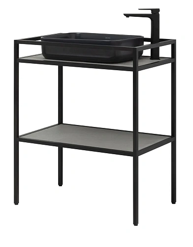 Консоль под раковину Allen Brau Liberty 75 1.33002.BB черный Консоль под раковину Allen Brau Liberty 75 1.33002.BB черный