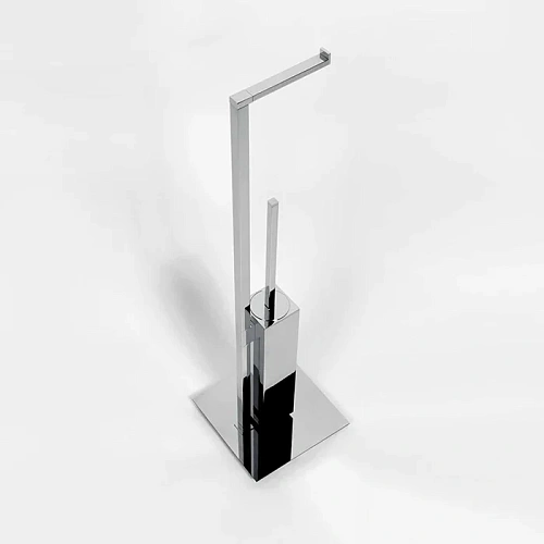 Стойка аксессуаров Colombo MiniQ B5018.CR-RNE L18x18 H67,5см, хром Стойка аксессуаров Colombo MiniQ B5018.CR-RNE L18x18 H67,5см, хром