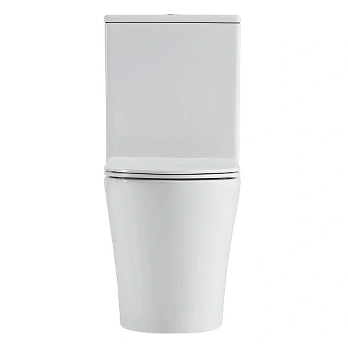 Унитаз напольный Black&White W-7793 P-trap / Geberit/ Rimless / anti-dirt (610x360x850) компакт 7793W Унитаз напольный Black&White W-7793 P-trap / Geberit/ Rimless / anti-dirt (610x360x850) компакт 7793W