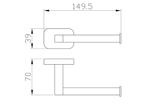 Держатель туалетной бумаги Wonzon & Woghand GRAFFITY брашированное золото (WW-9316-BG) Держатель туалетной бумаги Wonzon & Woghand GRAFFITY брашированное золото (WW-9316-BG)