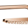 Верхний душ GROHE Rainshower с кронштейном, теплый закат глянец (26066DA0) Верхний душ GROHE Rainshower с кронштейном, теплый закат глянец (26066DA0)
