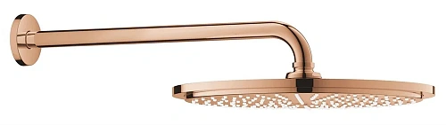 Верхний душ GROHE Rainshower с кронштейном, теплый закат глянец (26066DA0) Верхний душ GROHE Rainshower с кронштейном, теплый закат глянец (26066DA0)