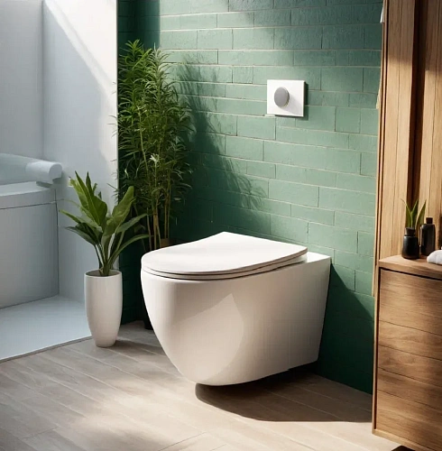 Унитаз подвесной Ceruttispa ORLTER Aria UF CT10572 безободковый, сиденье микролифт Унитаз подвесной Ceruttispa ORLTER Aria UF CT10572 безободковый, сиденье микролифт