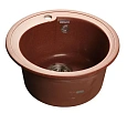 Кухонная мойка GranFest Rondo R-450 кр.м красный марс Кухонная мойка GranFest Rondo R-450 кр.м красный марс